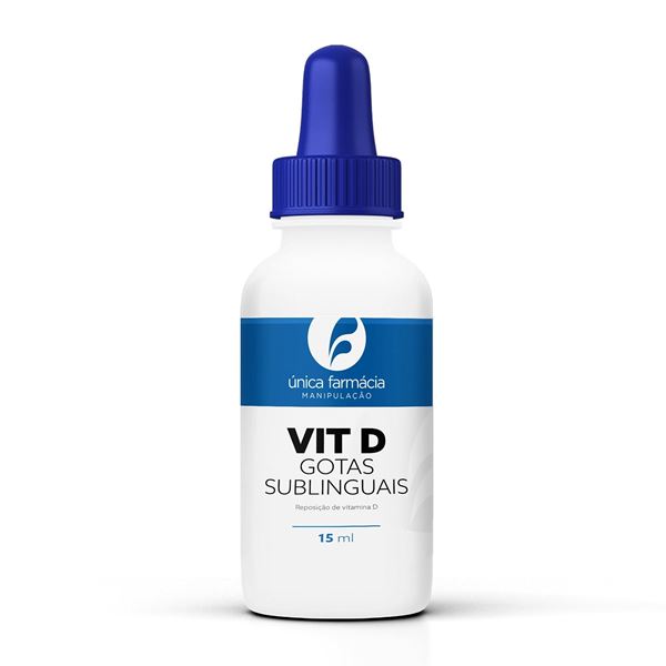 Vitamina D Gotas Sublinguais 15ml